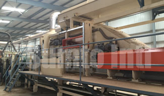 forming machine of particle board production line